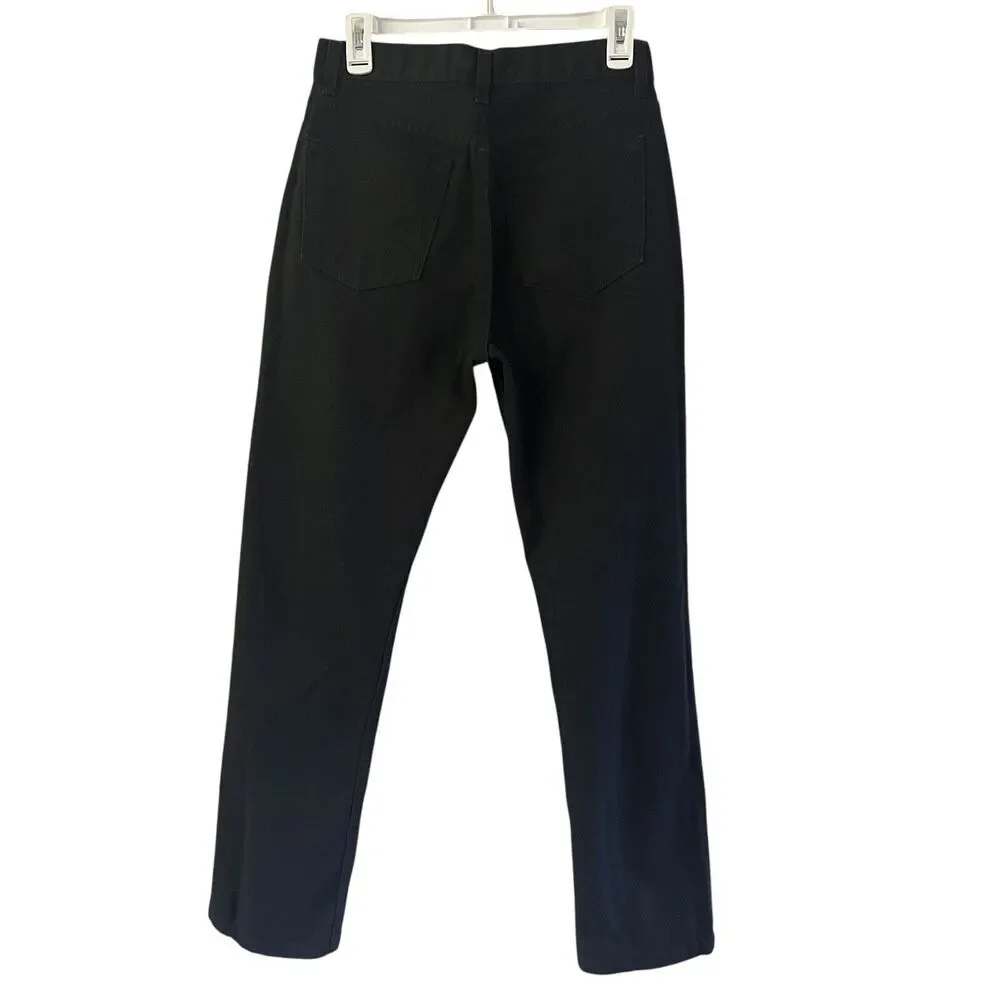 George Regular Fit‎ Jeans Black Denim 100% Cotton Men's 29x32 Pockets Straight